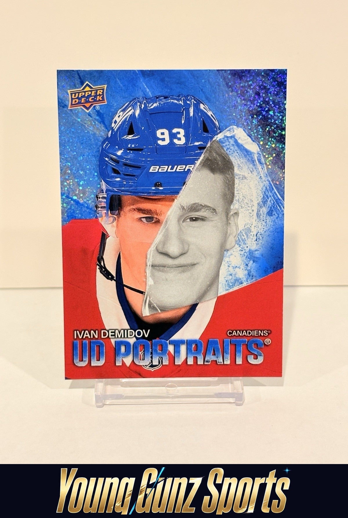 2025-26 Upper Deck Series 2 UD Portraits #P-34 Ivan Demidov Canadiens