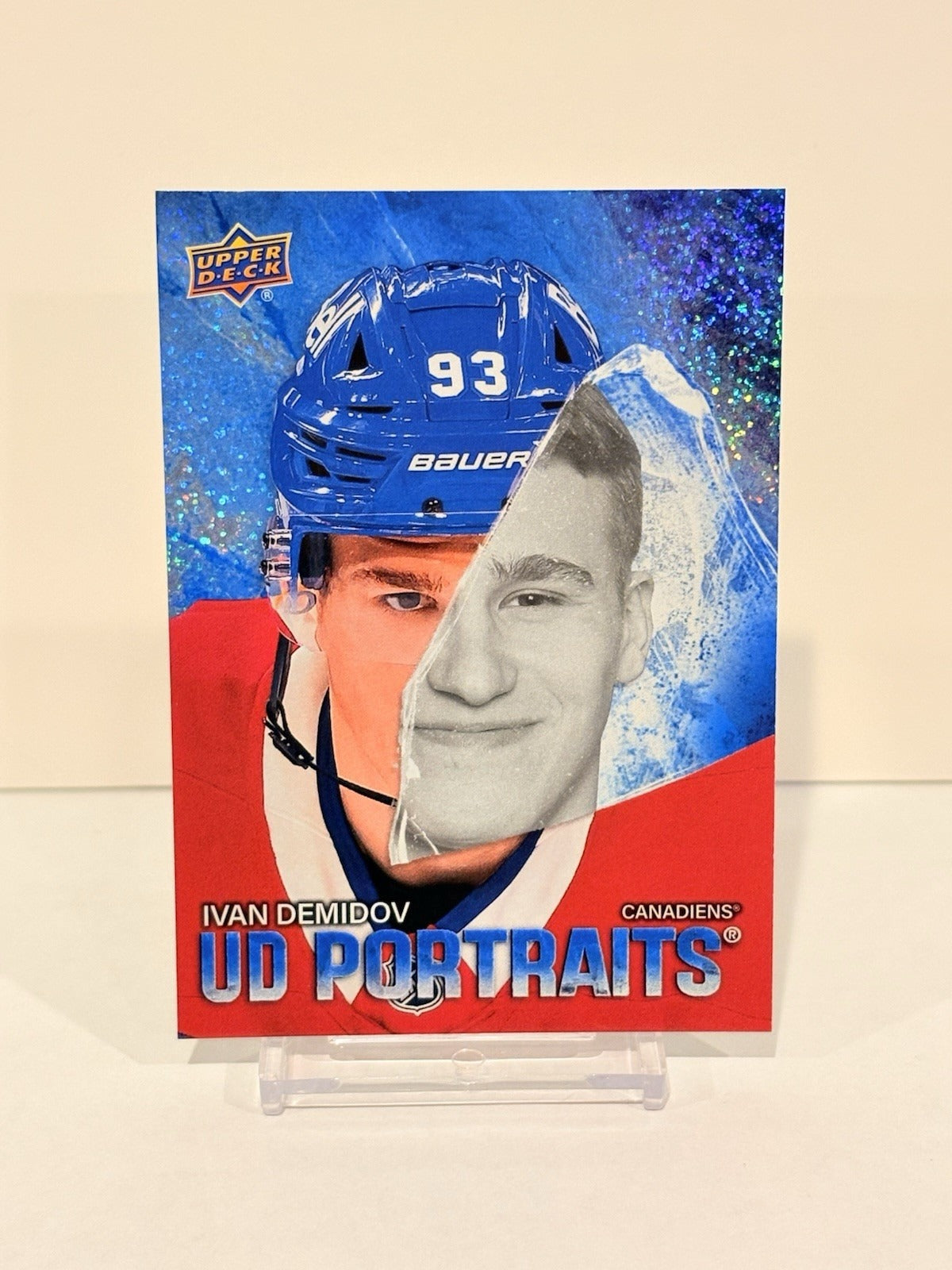 2025-26 Upper Deck Series 2 UD Portraits #P-34 Ivan Demidov Canadiens
