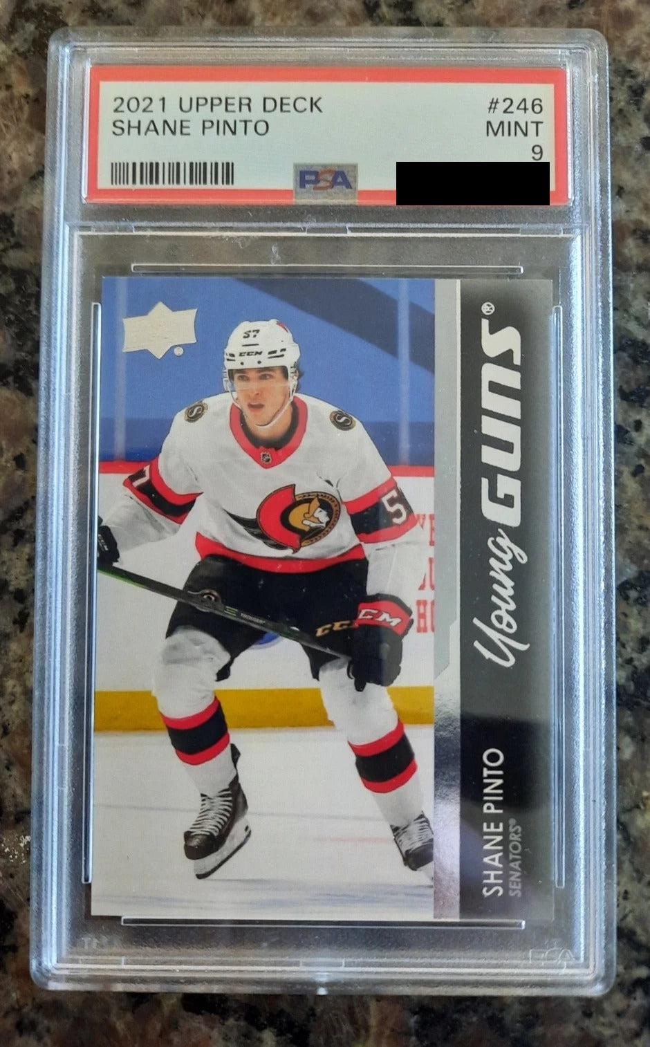 Shane Pinto YG #246 PSA 9