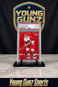 2025 UPPER DECK YOUNG GUNS OUTBURST RED /25 JOEL NYSTROM RC PSA 8
