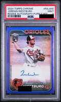Jordan Westburg Purple Refractor Auto /250 PSA 9