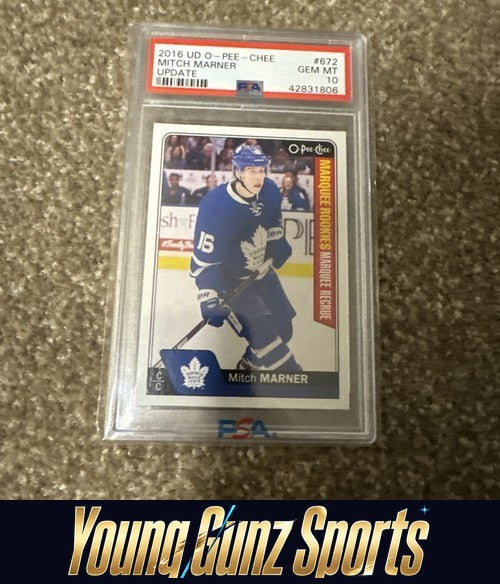 Mitch Marner OPC Update #672 PSA 10
