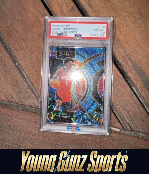 AMEN THOMPSON SELECT COURTSIDE /99 PSA 10 RC