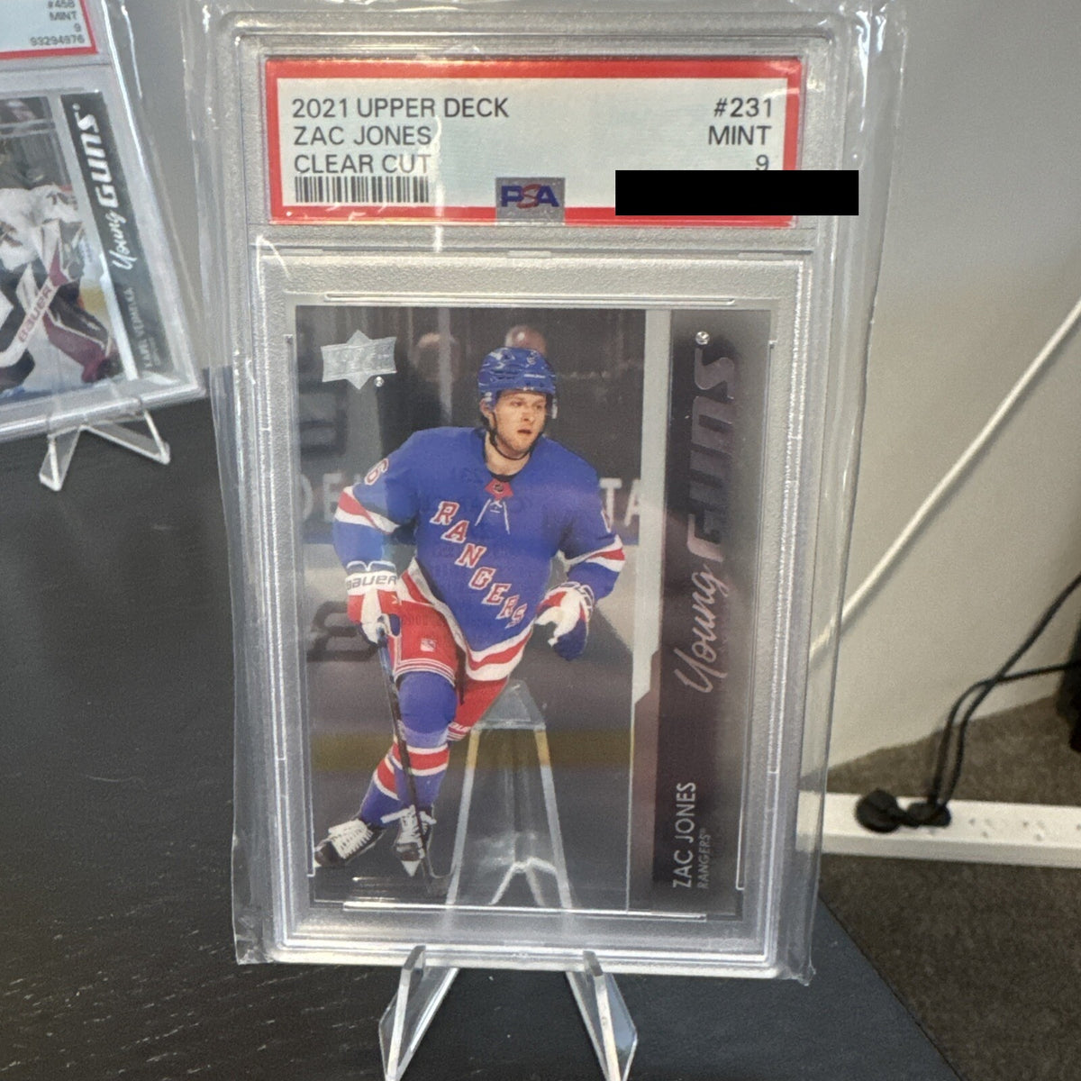 Zac Jones Clear Cut YG PSA 9