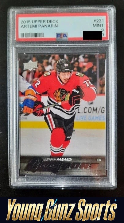 Artemi Panarin Young Guns RC PSA 9 #221