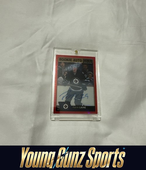 Patrik Laine OPC Platinum Red Prism Rookie Auto /50