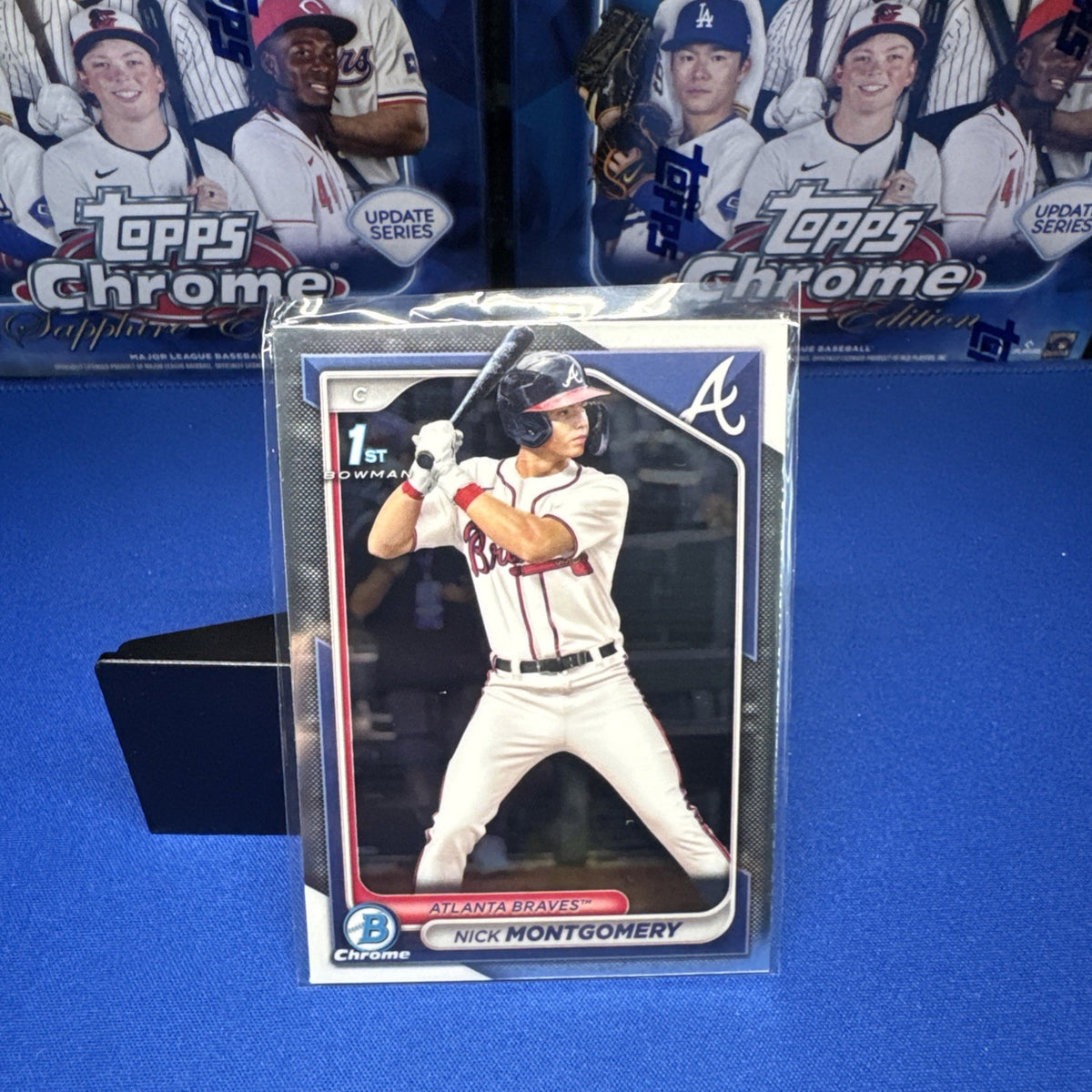 2024 Bowman Draft Chrome Nick Montgomery 1st Bowman #BDC-129 Atlanta Braves