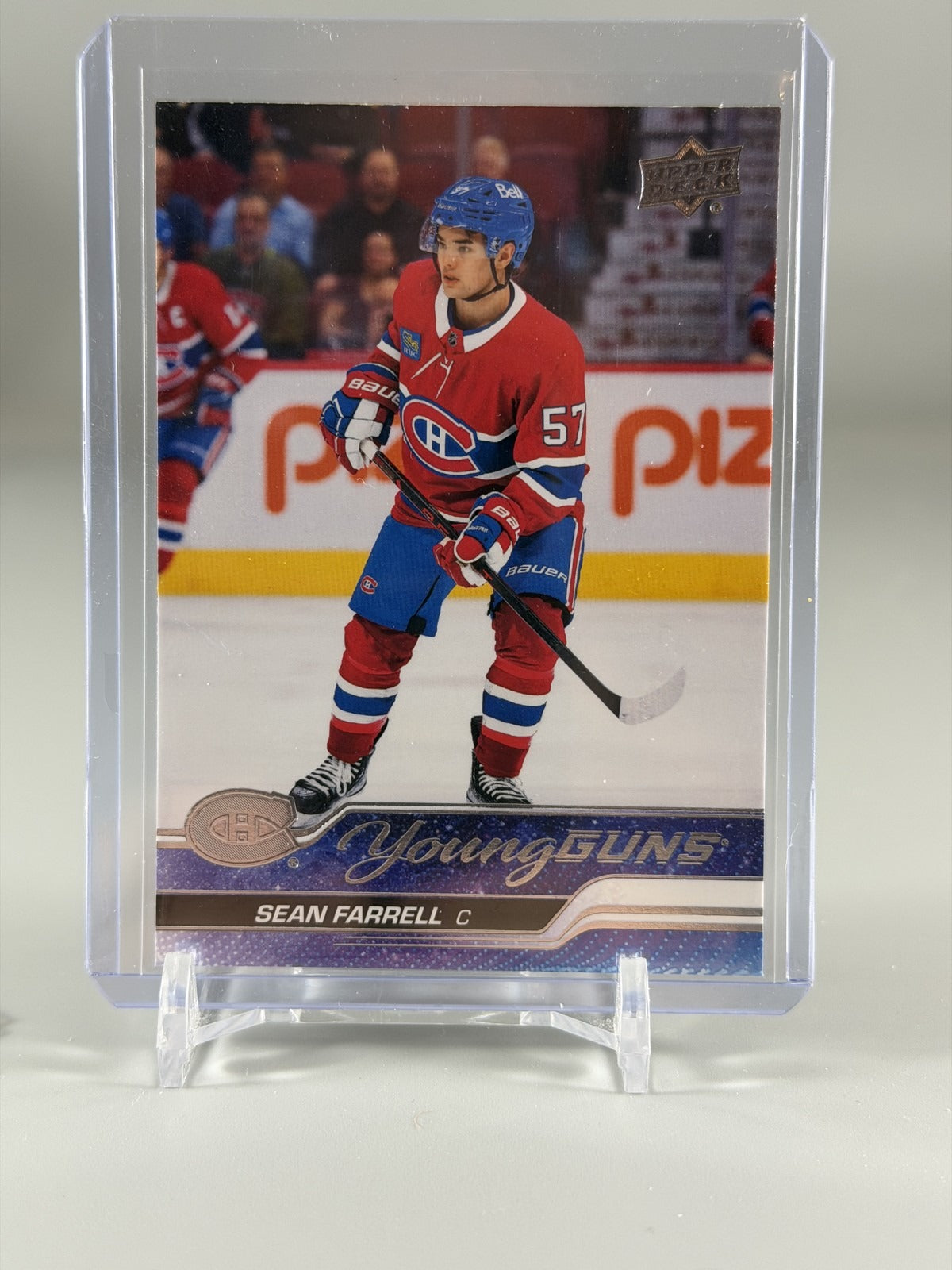 2023-24 UPPER DECK SERIES 1 #234 SEAN FARRELL YOUNG GUNS RC