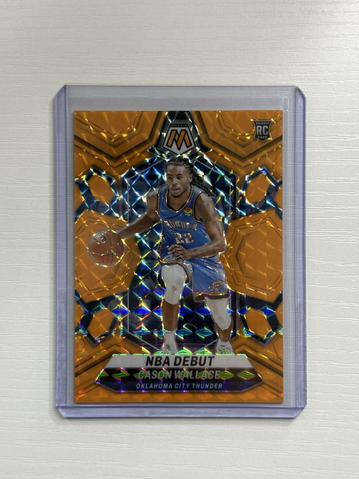 Cason Wallace Mosaic Orange Fluorescent /25