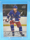 2025-26 Upper Deck Series 1 Matthew Robertson Young Guns RC #239 Rangers