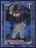2024 Bowman Chrome Sapphire Paulino Santana 1st Bowman #BCP-245 Rangers
