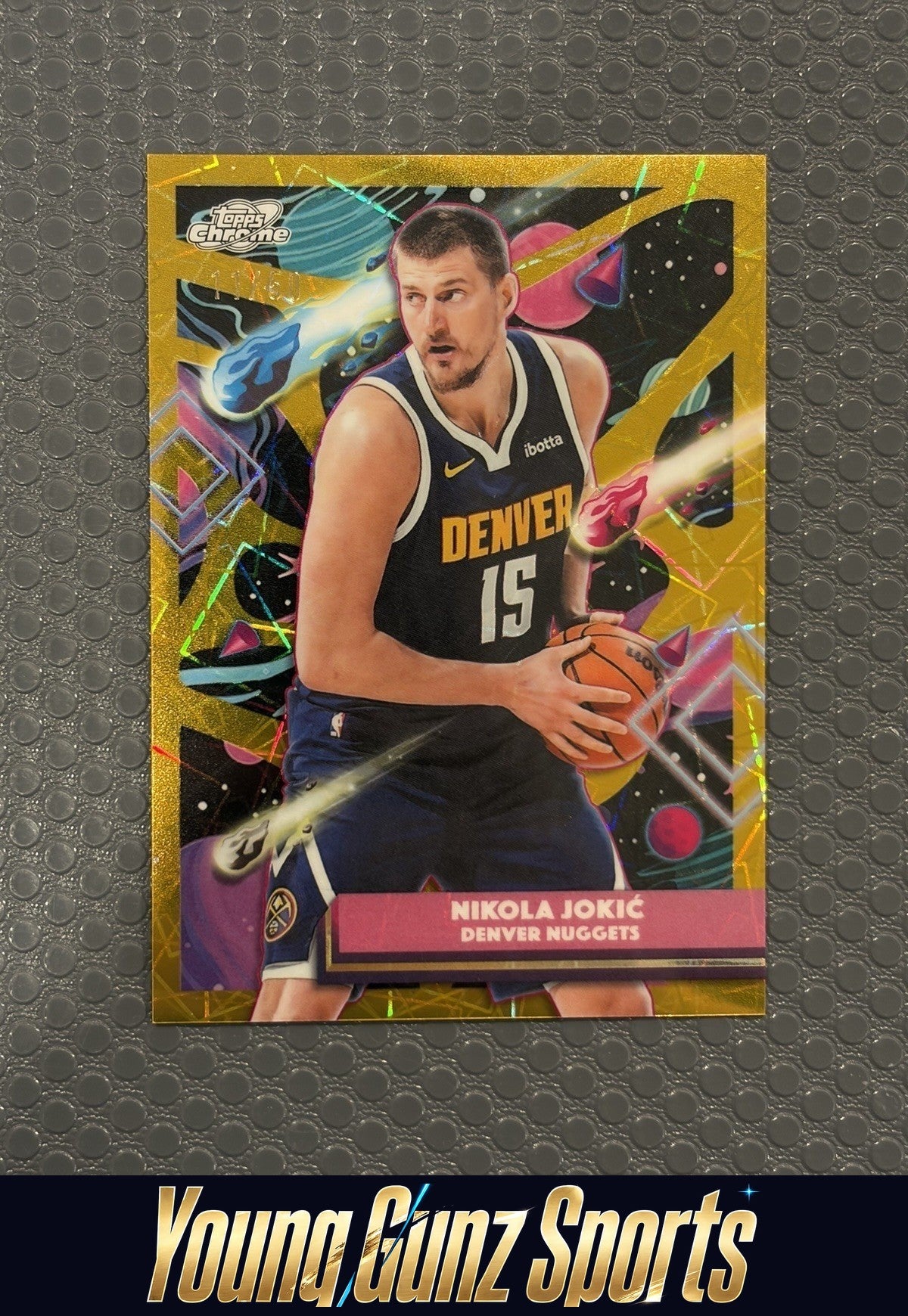 Nikola Jokic Gold Interstellar /50