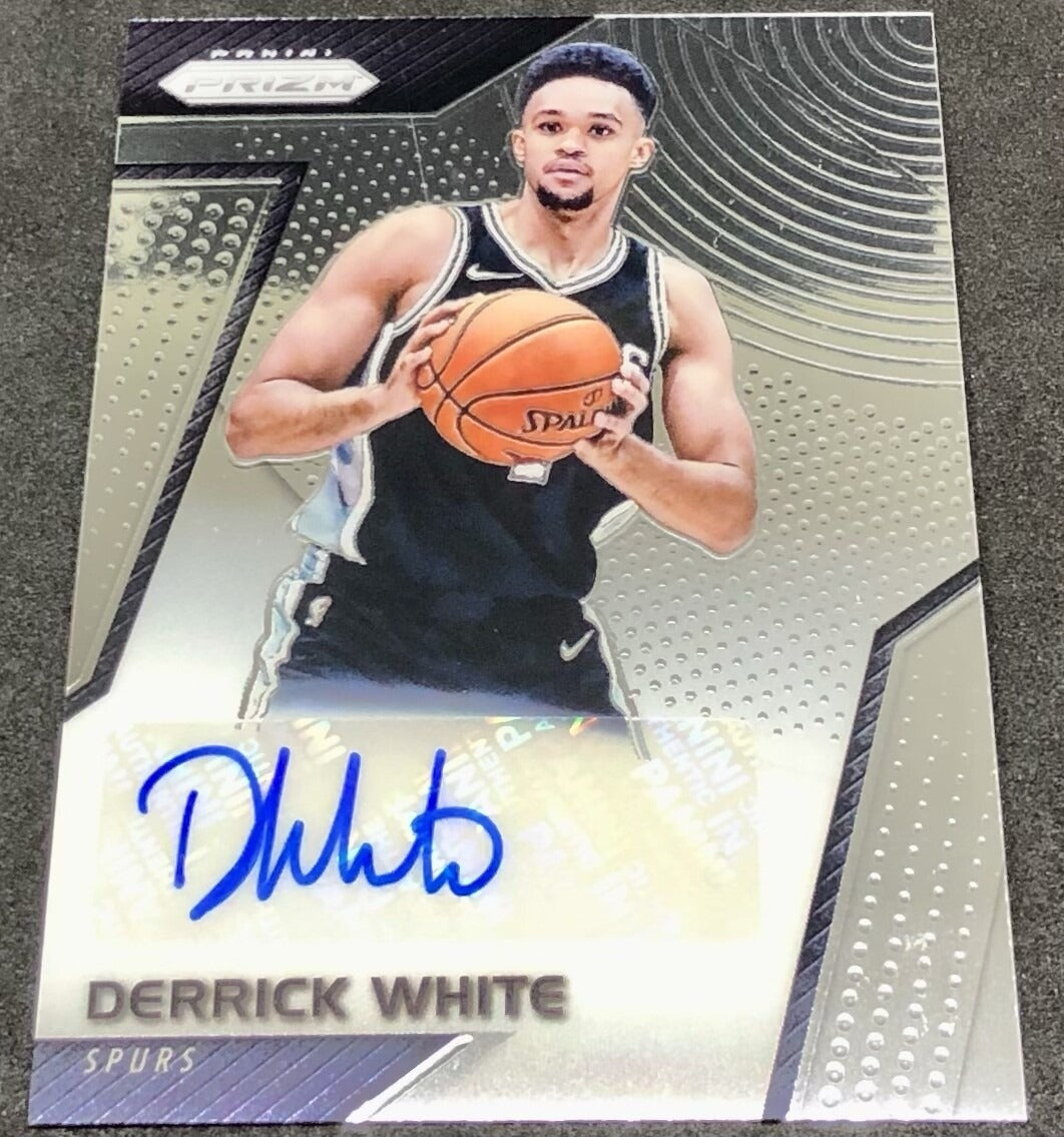 Derrick White Prizm rookie auto