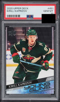 2020-21 UPPER DECK YOUNG GUNS #451 KIRILL KAPRIZOV RC PSA 10