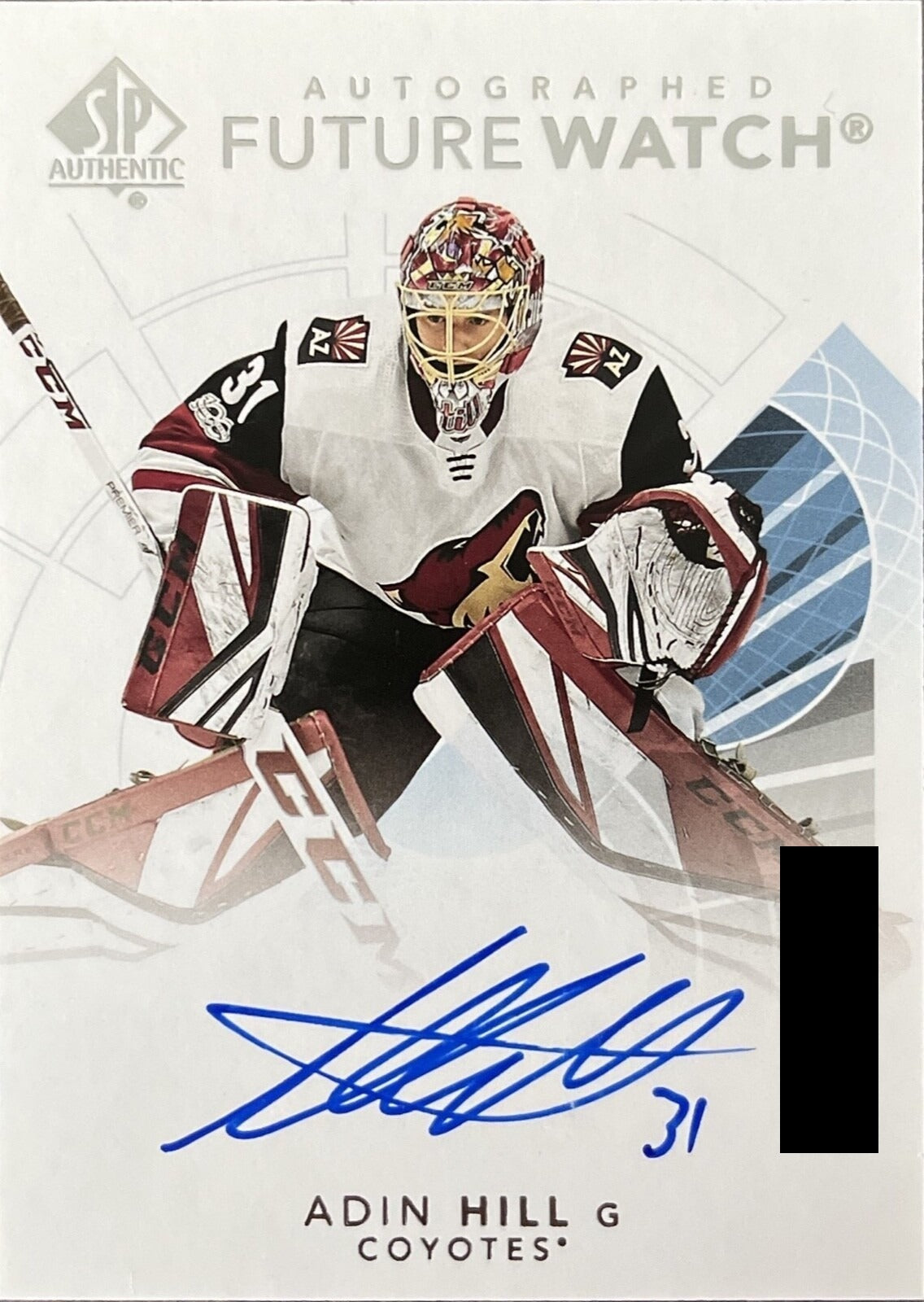 Adin Hill FW Auto PSA 9