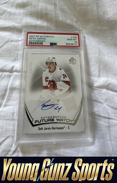Seth Jarvis FW Auto PSA 10