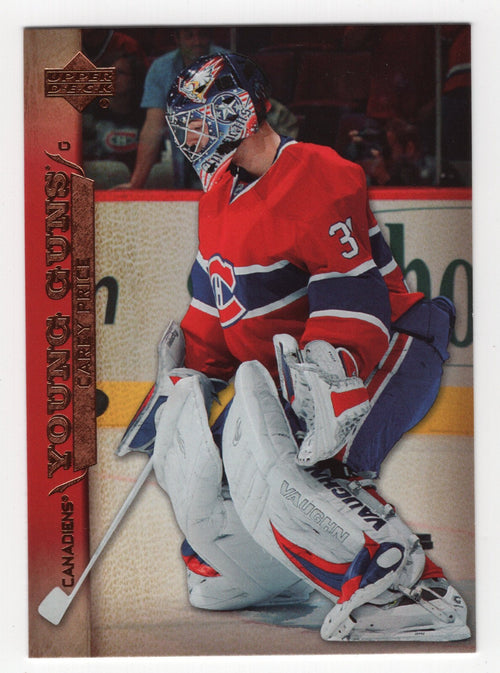 2007-08 UPPER DECK SERIES 1 #227 CAREY PRICE YOUNG GUNS RC