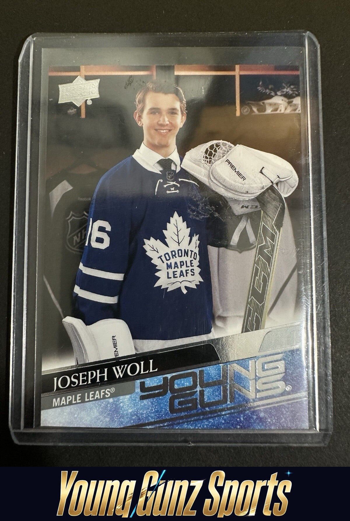 2025-26 Upper Deck Series 2 Joseph Woll Young Guns Rookie RC Maple Leafs